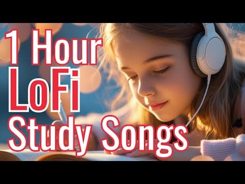 🎧1 Hours of Lofi Study Songs - Reflective Piano, Warm Guitar & Smooth Bass for Focus and Relaxation