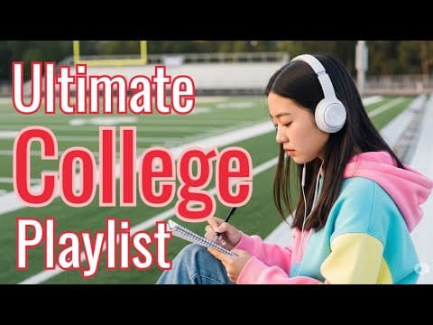 The Ultimate College Playlist (Top Searched College Songs)