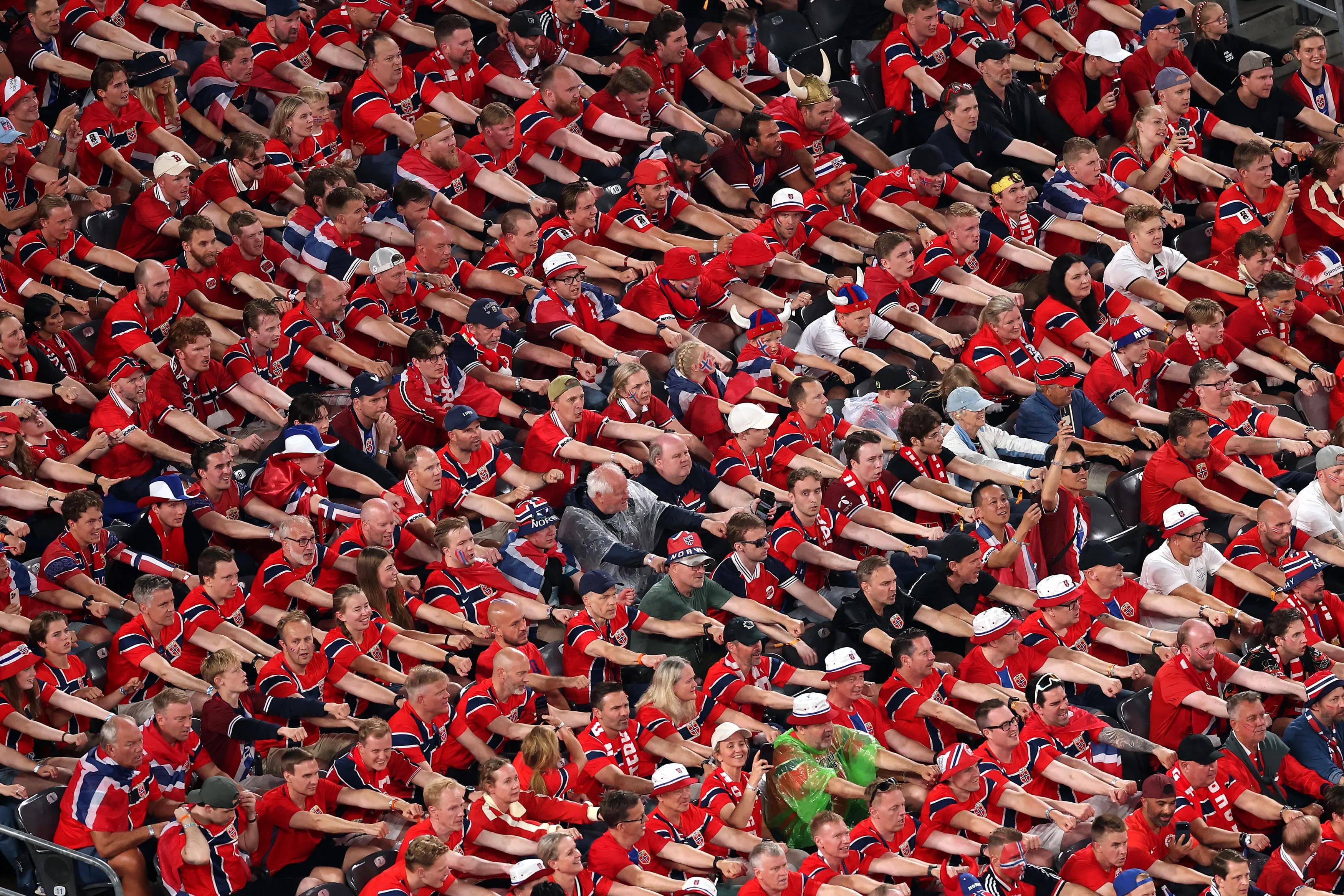 'Viking Row' powering Norway's World Cup progress