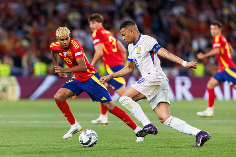 Mbappe and Lamal meet again