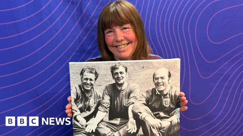 The Welsh doctor who sang Back Home on Top of the Pops with the England team