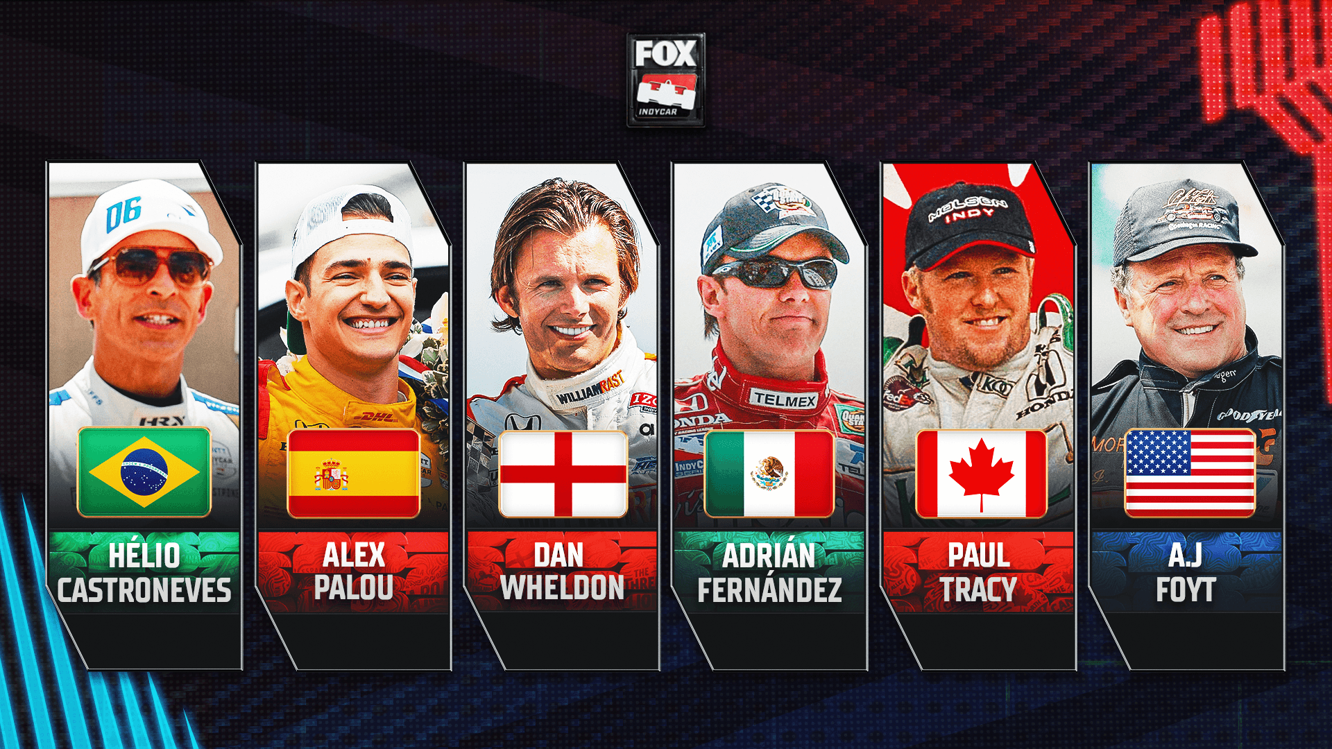 Picking Best All-Time INDYCAR Drivers From 2026 World Cup Countries