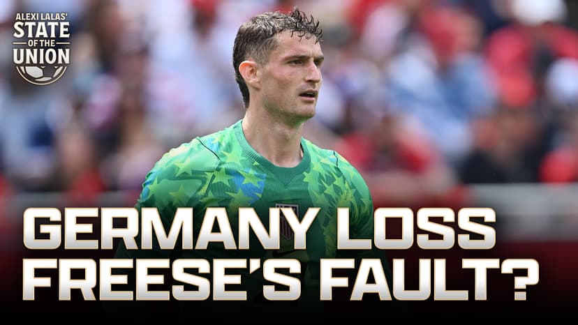 Lalas: Matt Freese Needs To 'Step Up His Game' After 'Letdown' vs. Germany