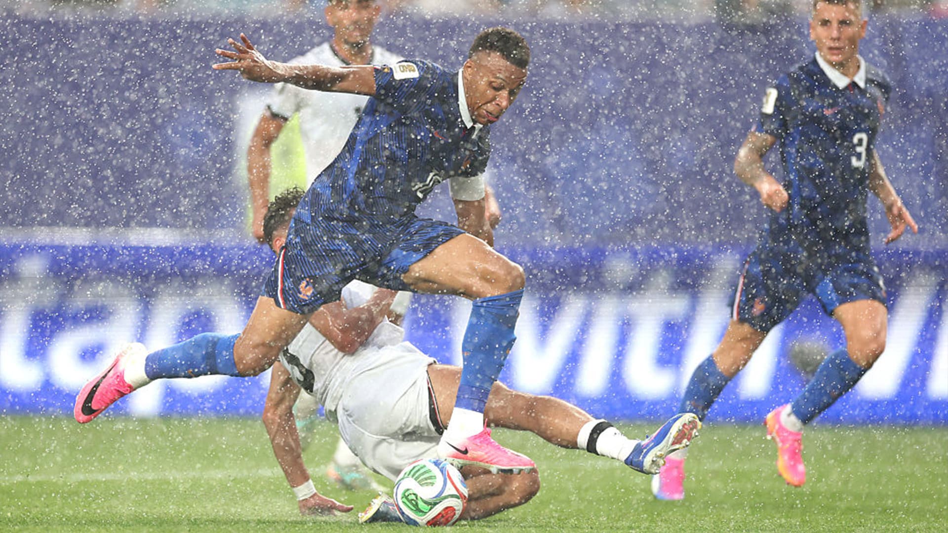 Kylian Mbappe Made 'Very Nervous' By Rain Storm Before Inspiring France To Victory