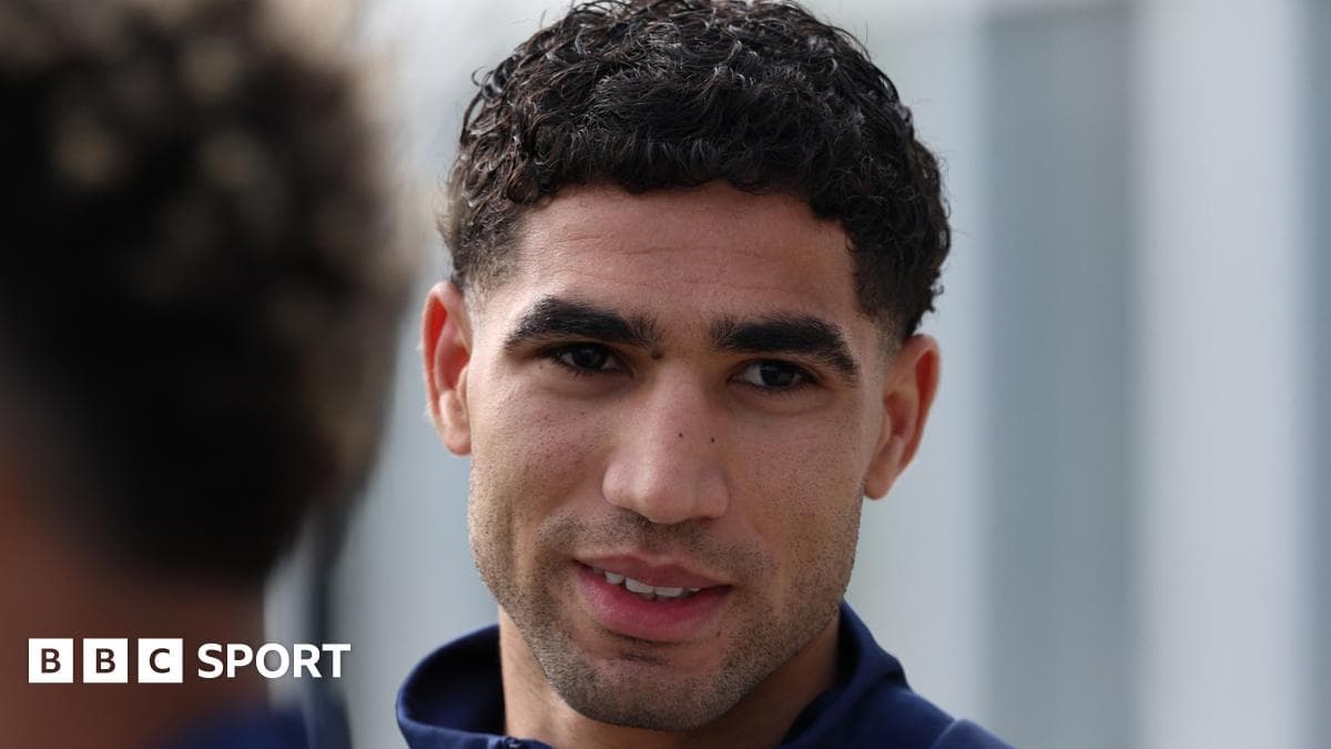 PSG's Hakimi in Morocco squad despite injury