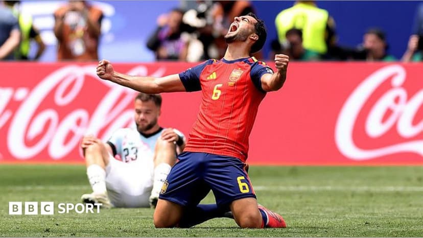Merino the unlikely hero again - as Spain wait for Lamine Yamal show