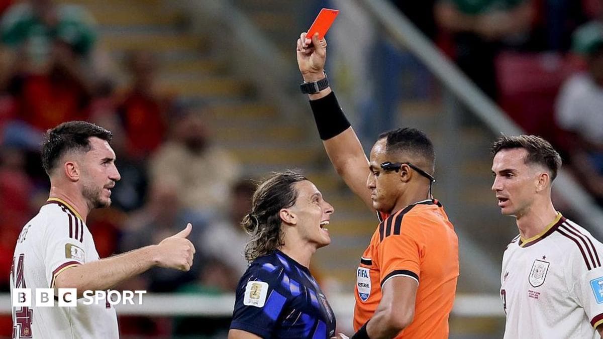 Messi's lucky charm? Elfath to ref England v Argentina