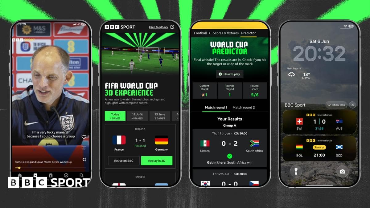 The World Cup is bigger than ever - and BBC Sport has an app to match