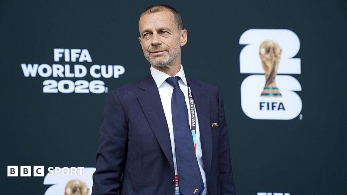 Uefa president boycotts World Cup final in protest against Fifa