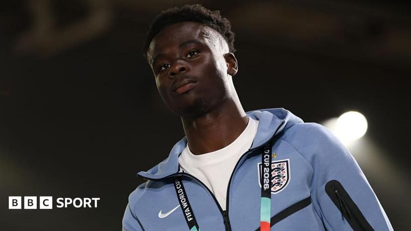 Saka trains alone as England prepare for Ghana game