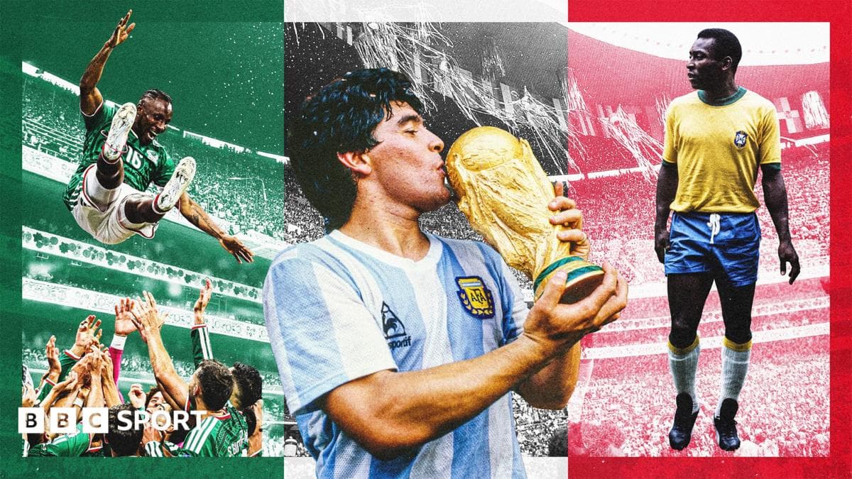 England enter the Azteca - where football kings are crowned