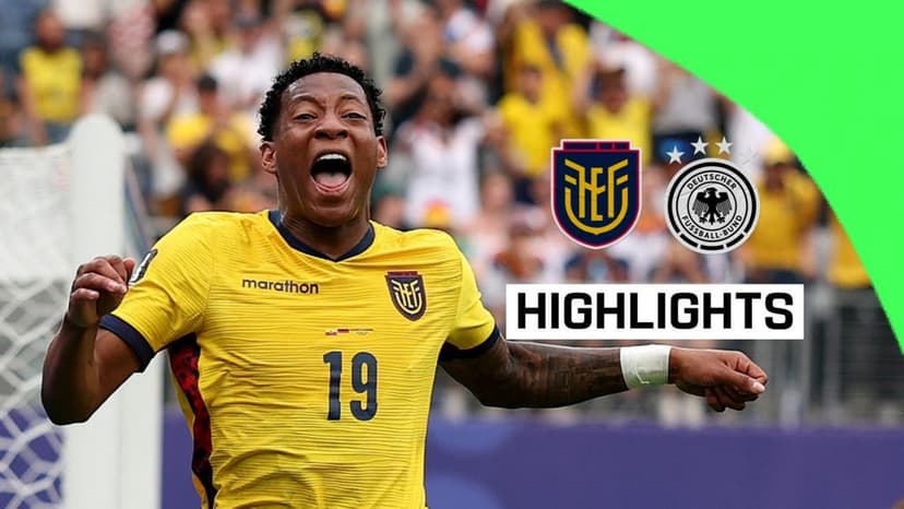 Ecuador fight back to upset Germany