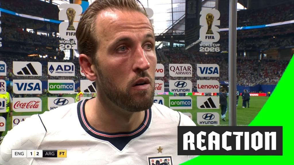 'Gutted!' - Kane disappointed over World Cup exit