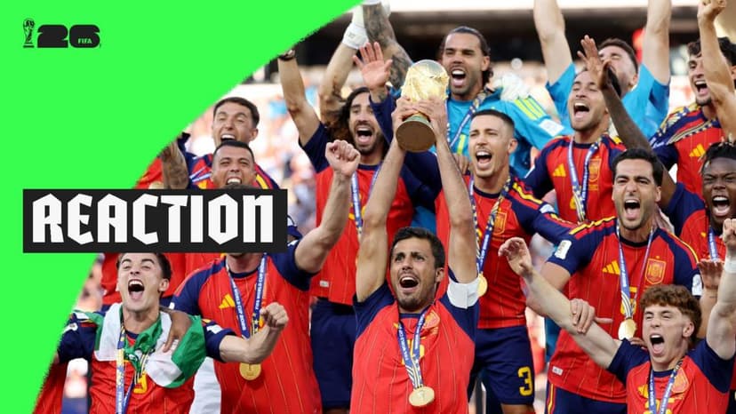 'A date with history and we got there first' - Spain react to World Cup win