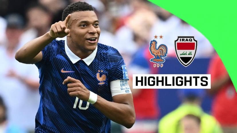 France weather the storm to beat Iraq and sail into last 32