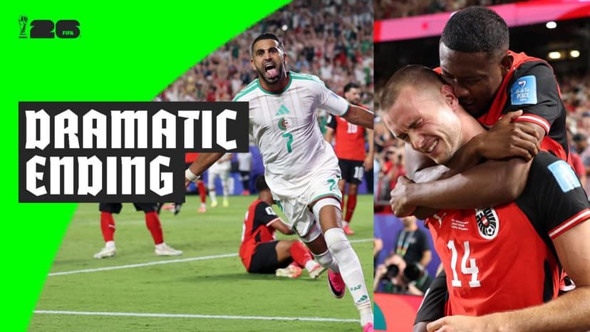 Algeria and Austria both qualify for last 32 after dramatic injury-time goals