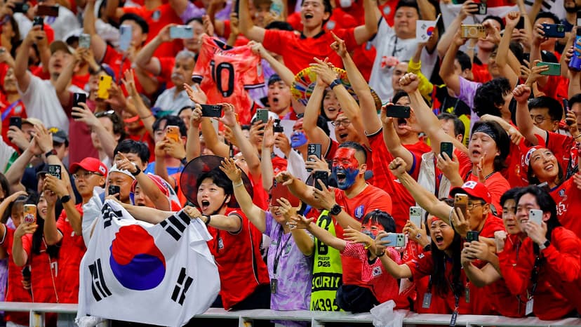 Tequila and 'Gangnam Style': South Korea's World Cup Fans Enjoying Mexico