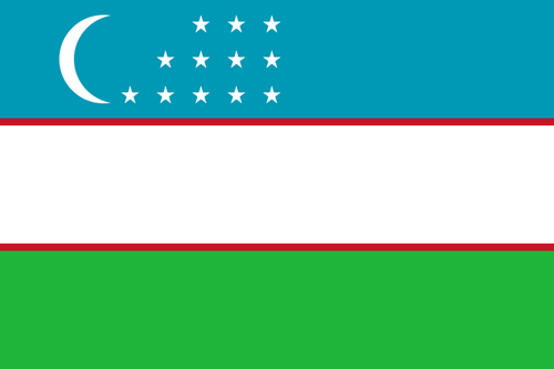 UZB flag